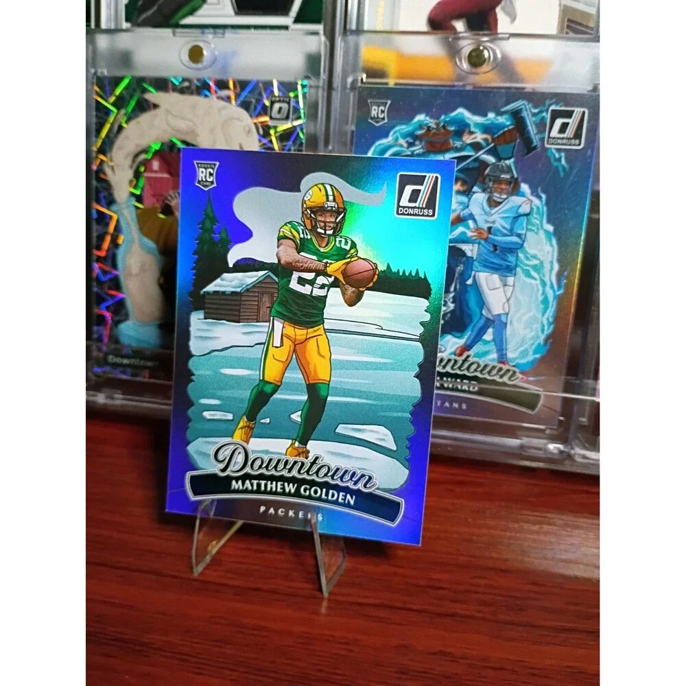2025 Panini Donruss Downtown Matthew Golden #18 (RC) GB Packers Pack Fresh